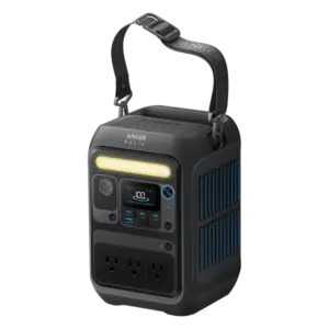 ANKER SOLIX - Estación de energía portátil Anker Solix - Capacidad 288Wh - Potencia salida 300W | Pico (ASOX-C300X)