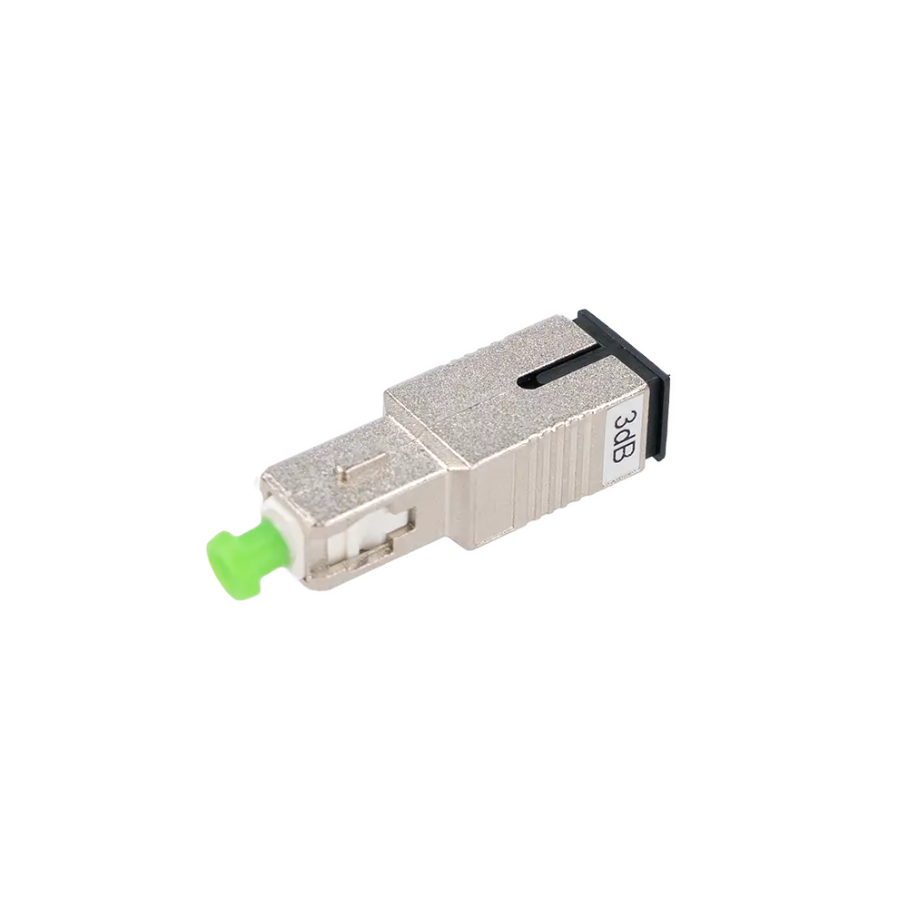 MARCA BLANCA - Atenuación exacta de 5dB en señal óptica. - Conector SC de tamaño estándar seguro. - Pulido (ATT-SCAPC-05)