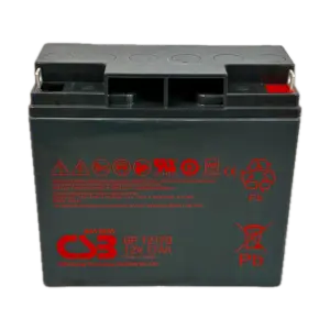 BLANCA - Batería CSB recargable - Tecnología Plomo-Ácido AGM - Tensión 12V - Capacidad 17Ah - Para (BATT-1217-CSB)