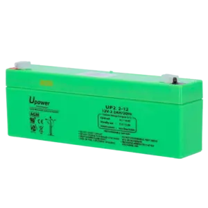 UPOWER - Upower - Batería recargable - Tecnología plomo ácido AGM - Voltaje 12 V - Capacidad 2.2 Ah (BATT-1223-U)