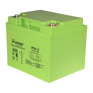 UPOWER - Upower - Batería recargable - Tecnología plomo ácido AGM - Voltaje 12 V - Capacidad 45.0 Ah (BATT-1244-U)