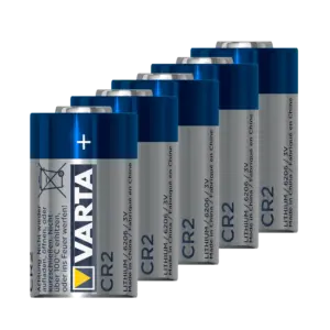 UPOWER - Pack 10 Pilas CR2 / CR15270 / 5046LC - Varta - Litio Li-MnO2 no recargable - Tensión 3.0V - (BATT-CR2-B)