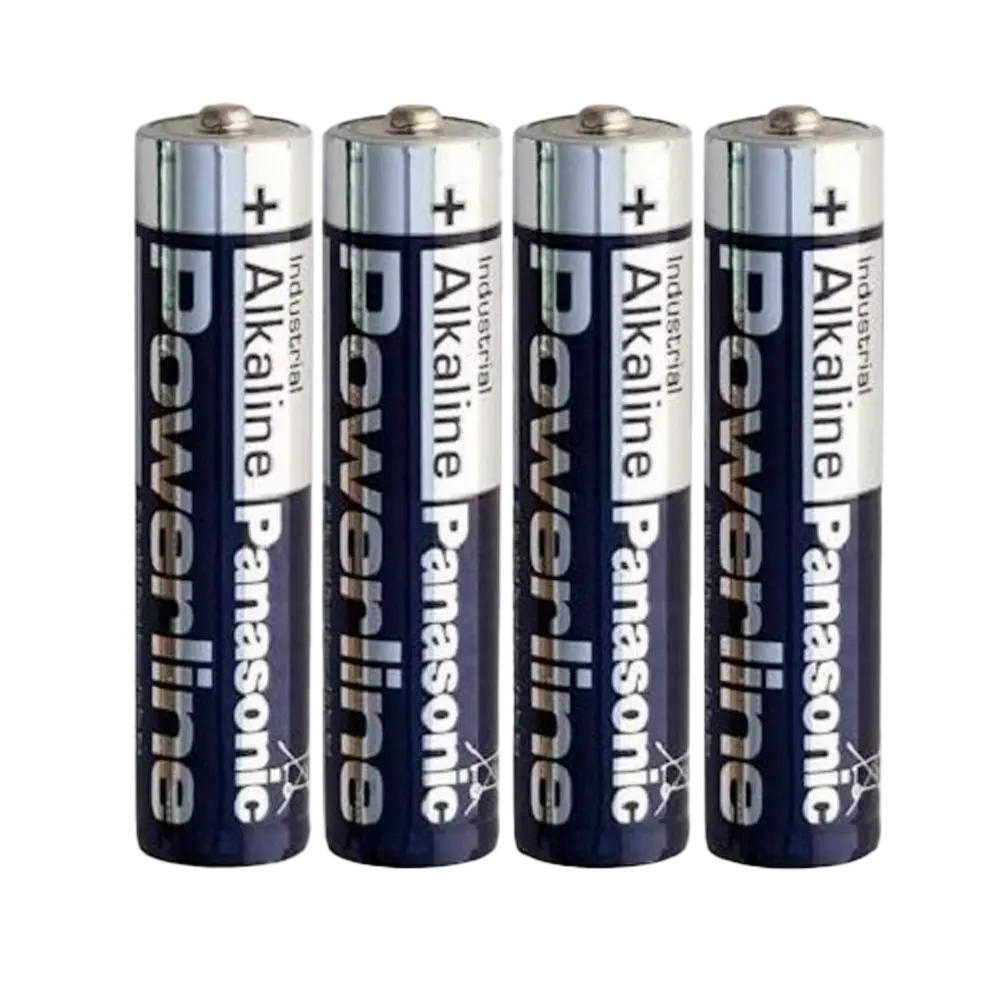 MARCA BLANCA - Pack 4x Pila LR03 / AAA - Panasonic - Alcalina Zn-MnO2 no recargable - Tensión 1.5V - (BATT-LR03-P/4P)