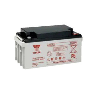 YUASA - Yuasa NP65-12I - Batería recargable - Tecnología plomo ácido AGM - Voltaje 12 V / Capacidad (BATT-NP65-12I)
