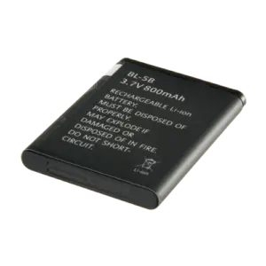 CHUANGO - Batería de respaldo - Lítio - Recargable - 3.7 V - 900 mAh - Compatible con paneles de alarma (BL-5B)