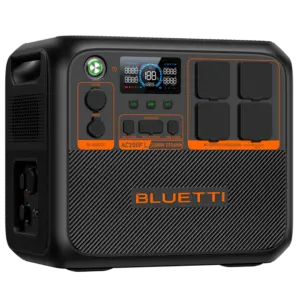 BLUETTI - Batería portátil Bluetti - Gran capacidad 2304Wh - Potencia salida 2400W max - Salidas y (BL-AC200PL)