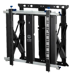B-TECH - Soporte Pop-Out - Peso soportado 50 kg - VESA 600x400 mm - Distancia a la pared de 70 ~ 223 (BT-BT8312)