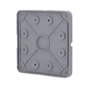 CAMBOX - Tapa de conexiones flexible para caja de soporte - Compatible con CBOX-NX7 - Espacio para (CBOX-BC02-BASEFLEX)