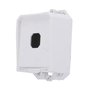 CAMBOX - Caja de conexiones - Para cámaras domo - Apto para uso exterior - Fabricada en plástico - (CBOX-JET-703-W)