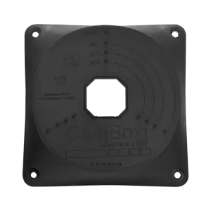 CAMBOX - Caja de conexiones - Para cámaras domo - Apto para uso exterior - Instalación en techo o (CBOX-NX7-7777-B)