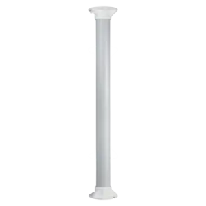 CAMBOX - Soporte techo - Altura 100 cm x 10 (Ø) cm - Apto para uso en interior - Color blanco - (CBOX-ST100)