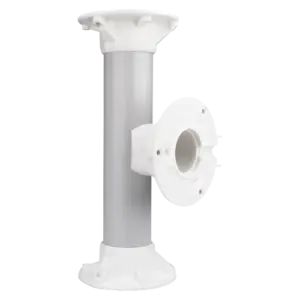 CAMBOX - Soporte techo doble - Altura 25 cm x 10 (Ø) cm - Apto para uso en interior y exterior - (CBOX-TN25)