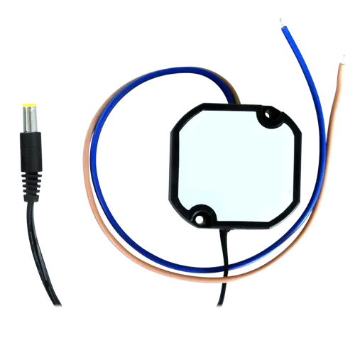 MARCA BLANCA - Alimentador electrónico - 12 V / 2000 mA - Reducidas dimensiones - 61(Al) x 59(An) x 30(Fo) (DC1220-W)