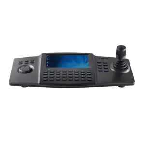 HIKVISION - Teclado IP Hikvision - Doble interfaz: directo o red - Pantalla 7" LCD 1024x600 - Red (DS-1100KI(C))