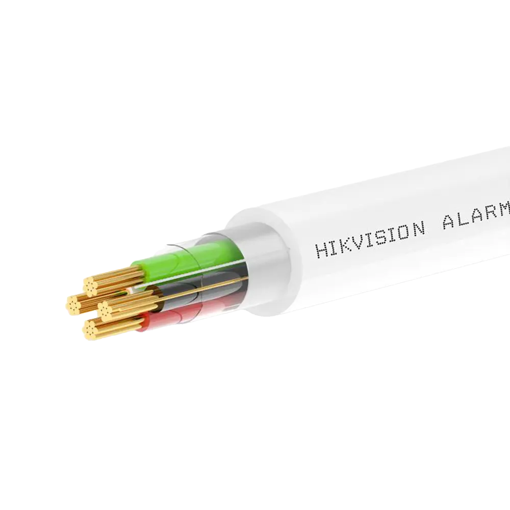 HIKVISION - 2 conductores de señal + 2 de alimentación - Conductor Cobre desnudo (99,95%) - Pantalla (DS-1AC2A2BPL1 White