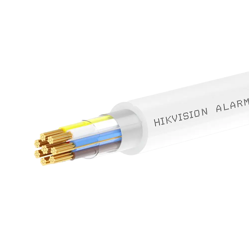 HIKVISION - 6 conductores de señal + 2 de alimentación - Conductor Cobre desnudo (99,95%) - Pantalla (DS-1AC2B6APL1 Whit