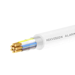 HIKVISION - 4 conductores de señal + 2 de alimentación - Conductor Cobre electrolítico flexible - (DS-1AC2C4APL1 White 100