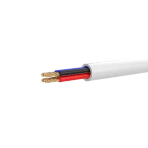 HIKVISION - 4 conductores de señal - Conductor Cobre desnudo (99,95%) - Cubierta PVC de gran (DS-1AC4AUC1 White 100m)