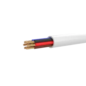 HIKVISION - 6 conductores de señal - Conductor Cobre desnudo (99,95%) - Cubierta PVC de gran (DS-1AC6AUC1 White 100m)