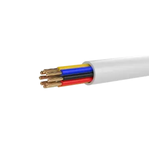 HIKVISION - 8 conductores de señal - Conductor Cobre desnudo (99,95%) - Cubierta PVC de gran (DS-1AC8AUC1 White 100m)
