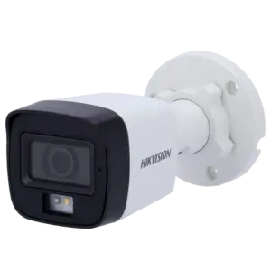 HIKVISION - Cámara Bullet IP Hikvision gama Value - Resolución 4 MP - Lente 4  mm - Luz híbrida | IR 20 (DS-2CD1041G2-LIU(