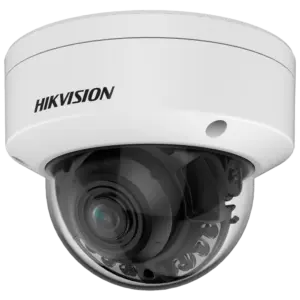 HIKVISION - Hikvision - Cámara Domo IP gama PRO - Resolución 4 MPx (2688x1520) | PoE | Audio - Lente (DS-2CD2747G2HT-LIZS(