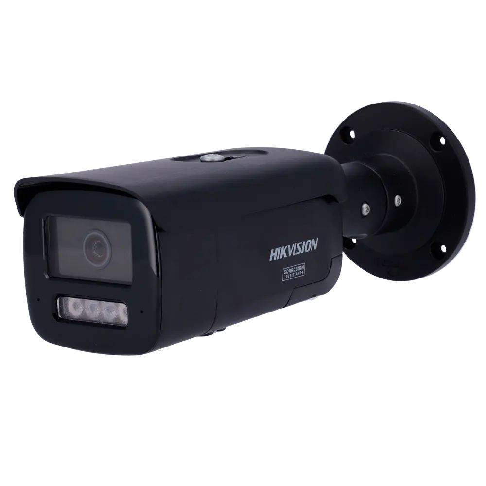 HIKVISION - Hikvision cámara IP Bullet gama PRO ColorVu3.0 - Resolución 8 MPx | PoE IEEE802.3at - (DS-2CD2T87G3-LIS2UY/SL