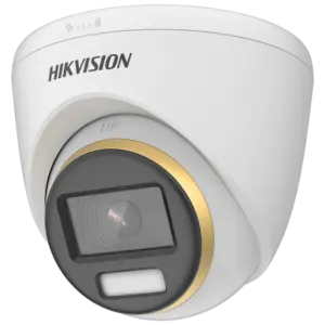 HIKVISION - Hikvision - Cámara Turret HDTVI Gama ColorVu - Resolución 3K (2960x1665) - Lente 3.6 mm | (DS-2CE72KF3T(3.6mm)
