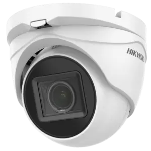 HIKVISION - Hikvision - Cámara Turret HDTVI Gama Value - Resolución 5 Megapíxel (2560x1944) - Lente (DS-2CE79H0T-IT3ZE(2.7