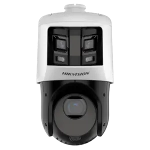 HIKVISION - Hikvision  - Gama PRO - Cámara motorizada IP - Doble Lente (Panorámica 6Mpx + PTZ 4Mpx) - (DS-2SE4C425MWG-E/26