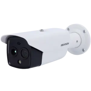 HIKVISION - Cámara térmica Dual IP Hikvision Gama PRO - Sensor térmico 256x192 VOx | Lente 9.7 mm - (DS-2TD2628-10/QA/GLT)