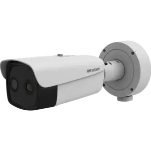 HIKVISION - Cámara térmica Dual IP Hikvision Gama SOLUTIONS - Sensor térmico 384x288 VOx | Lente 9.7 mm (DS-2TD2637-10/PI)