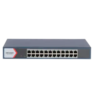 HIKVISION - Hikvision Switch Gestionable Capa 2 - 24 Puertos de red Gigabit Ethernet - Velocidad (DS-3E1524-EIV3)
