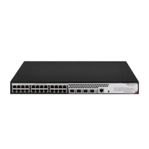 HIKVISION - Hikvision Switch Gestionable L3 - 24 Puertos PoE+ Gigabit + 4 Uplinks SFP - Potencia de 30W (DS-3E2528P-H)