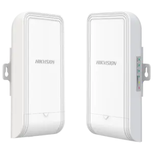 HIKVISION - Hikvision - Enlace inalámbrico de hasta1 Km - Frecuencia 2,4 GHz - Basado en 802.11 b/g/n (DS-3WF1000-EI-2N)