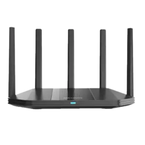 HIKVISION - Hikvision Router Wi-Fi6 - Wi-Fi 6 2x2 | 4 Puertos RJ45 10/100 /1000 Mbps - Hasta 3000 Mbps (DS-3WR30X)
