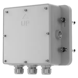 HIKVISION - Caja de conexiones - Anticorrosión - 260 × 237 × 90 mm - Pasador de cables   - Color blanco (DS-4680ZJ-GP)