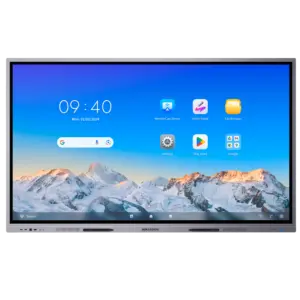 HIKVISION - Monitor interactivo 75" - Resolución 4K - Android 13 y Google EDLA - Procesador (DS-D5C75RB/A(EDLA))