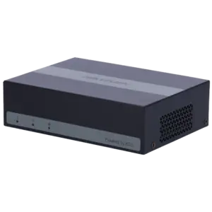 HIKVISION - Hikvision DVR 5n1 - 4 CH HDTVI / HDCVI / AHD / CVBS - 1 canal IP 6 MPx - Resolución máxima (DS-E04HQHI-B)