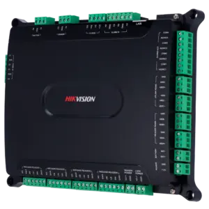 HIKVISION - Controladora de acceso Multi-identificación - Facial, huella, tarjeta, QR o PIN - 2 puertas (DS-K2602T-MAINBOA