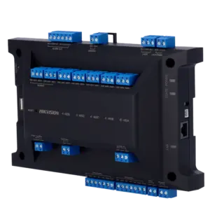 HIKVISION - Controladora de acceso Multi-identificación - Facial, huella, tarjeta, QR o PIN - 1 puerta (DS-K2701X(P))