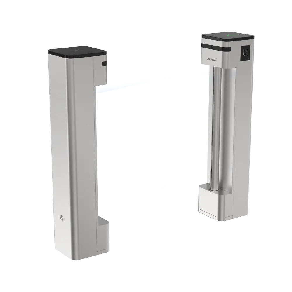HIKVISION - Torno de acceso bidireccional - Puerta motorizada doble | 5.000.000 ciclos - Tiempos, (DS-K6BC402X-LR/M)