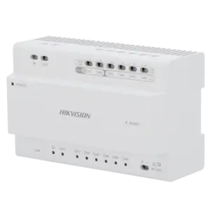 HIKVISION - Distribuidor para edificios - 2 hilos HD - 6 grupos de 2 hilos HD - Alimenta dispositivos a (DS-KAD7060EY)