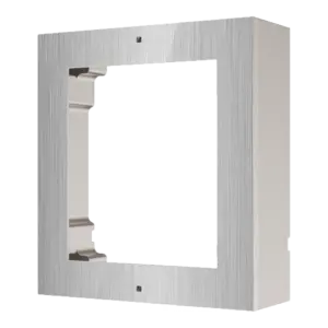 HIKVISION - Caja de registro en superficie - Hasta 1 módulo - Específica para videoporteros Hikvision - (DS-KD-ACW1/S)