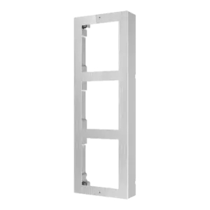 HIKVISION - Caja de registro en superficie - Hasta 3 módulos - Específica para videoporteros Hikvision (DS-KD-ACW3/S)