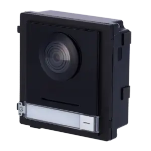 HIKVISION - Videoportero IP - Cámara 2 Mpx - Audio bidireccional - App móvil a través de monitor - Apto (DS-KD8003-IME1(B)