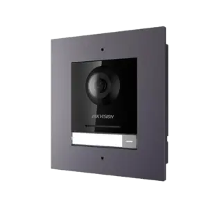 HIKVISION - Videoportero IP - Cámara 2 Mpx - Audio bidireccional - App móvil a través de monitor - Apto (DS-KD8003-IME1(B)