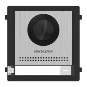 HIKVISION - Videoportero IP de acero inoxidable - Cámara 2 Mpx - Audio bidireccional - App móvil a (DS-KD8003-IME1(B)/S)