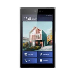 HIKVISION - Videoportero IP Android para apartamentos - Cámara 2 Mpx | Audio bidireccional - Facial, (DS-KD9633-E6)