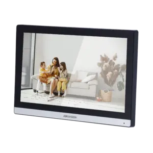 HIKVISION - Monitor para videoportero - Pantalla táctil TFT 7" marco estrecho - Audio (DS-KH6350-TE1)